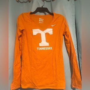 Nike Women's Orange Tennessee Long Sleeve Top